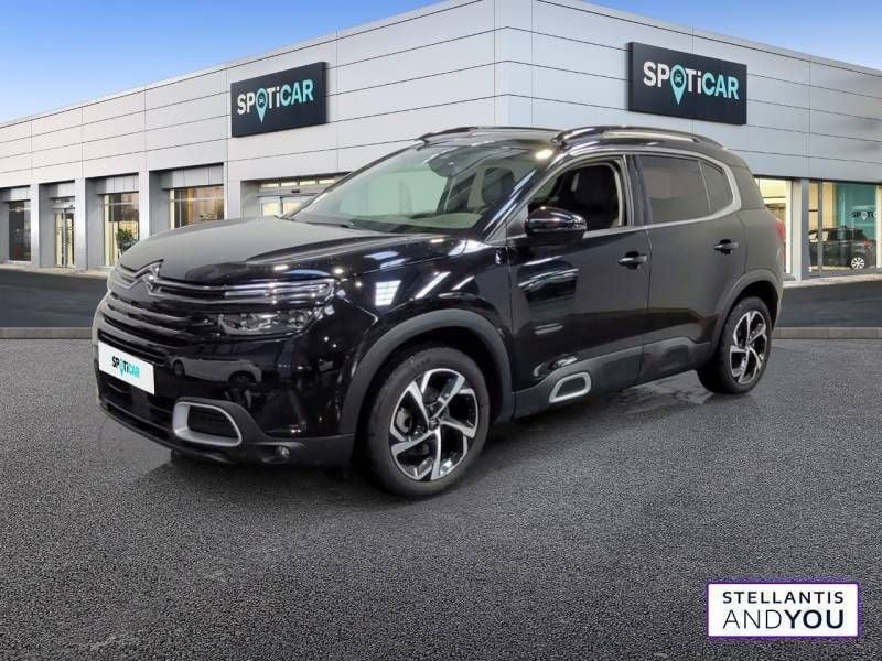 Noir Utilisé 2021 Citroën C5 Aircross Shine SUV | 17 490 € (Bon prix) - Image 1/3
