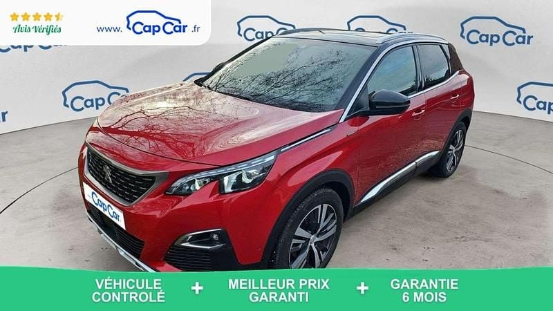 Occasion Peugeot 3008 GT-line 131 ch (96 kW) 2018 Rouge SUV