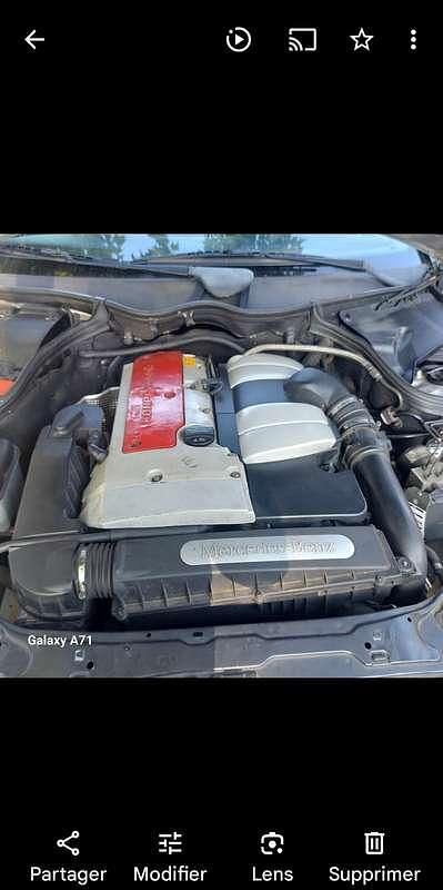 Occasion Mercedes 200 120 ch (88 kW) 2001 Gris Coupé