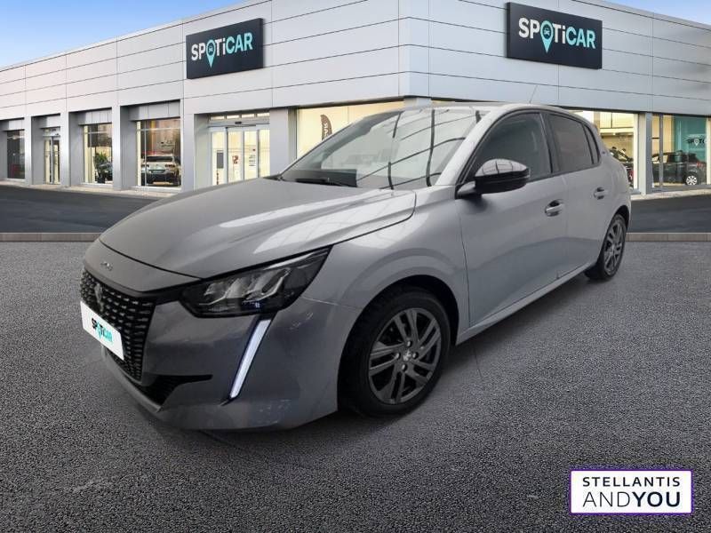 Gris Utilisé 2022 Peugeot 208 Style Citadine | 14 690 € (Bon prix) - Image 1/3