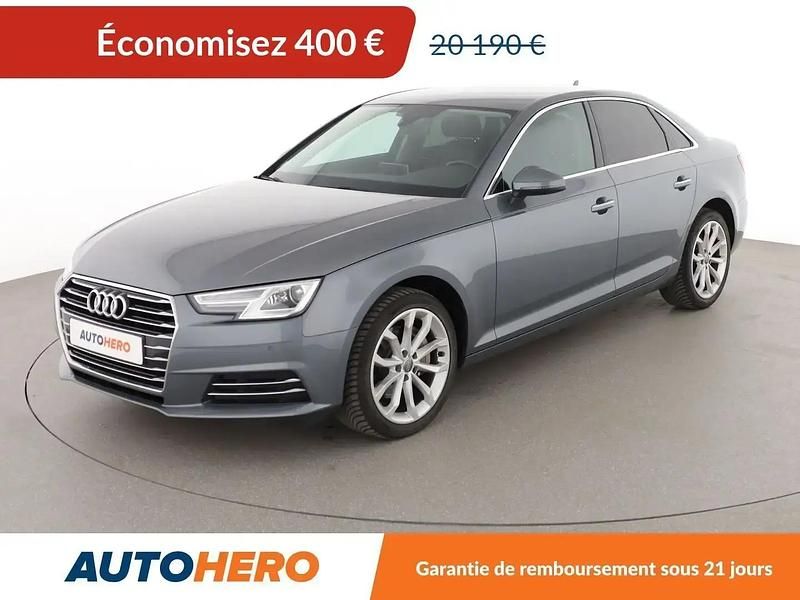 Gris Utilisé 2015 Audi A4 Design Berline | 19 790 € (Bon prix) - Image 1/2