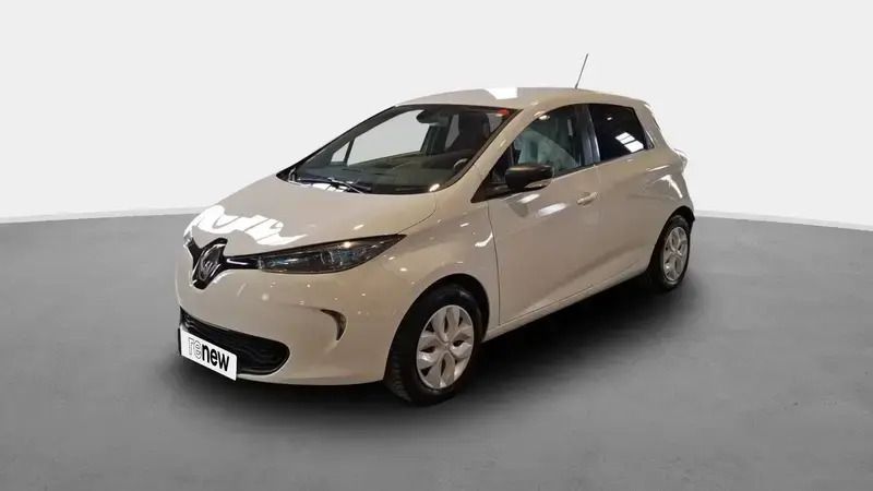 Blanc Utilisé 2019 Renault Zoe Life Citadine | 6 990 € (Bon prix) - Image 1/4