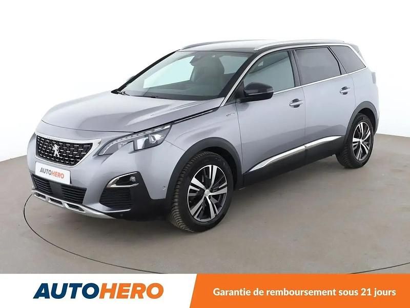 Gris Occasion 2018 Peugeot 5008 GT-line SUV | 18 390 € (Prix juste) - Image 1/2