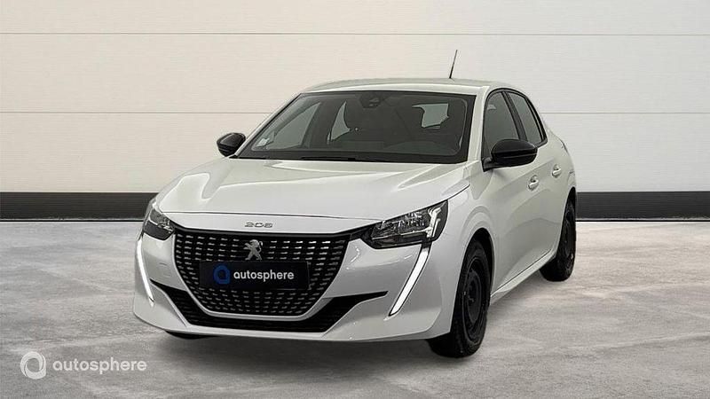 Blanc Utilisé 2023 Peugeot 208 Active Citadine | 13 999 € (Prix juste) - Image 1/4