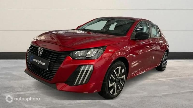 Rouge Utilisé 2024 Peugeot e-208 Active Citadine | 20 799 € (Prix assez cher) - Image 1/4