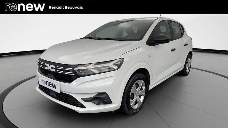 Blanc Utilisé 2023 Dacia Sandero Essentiel Citadine | 11 990 € (Bon prix) - Image 1/4