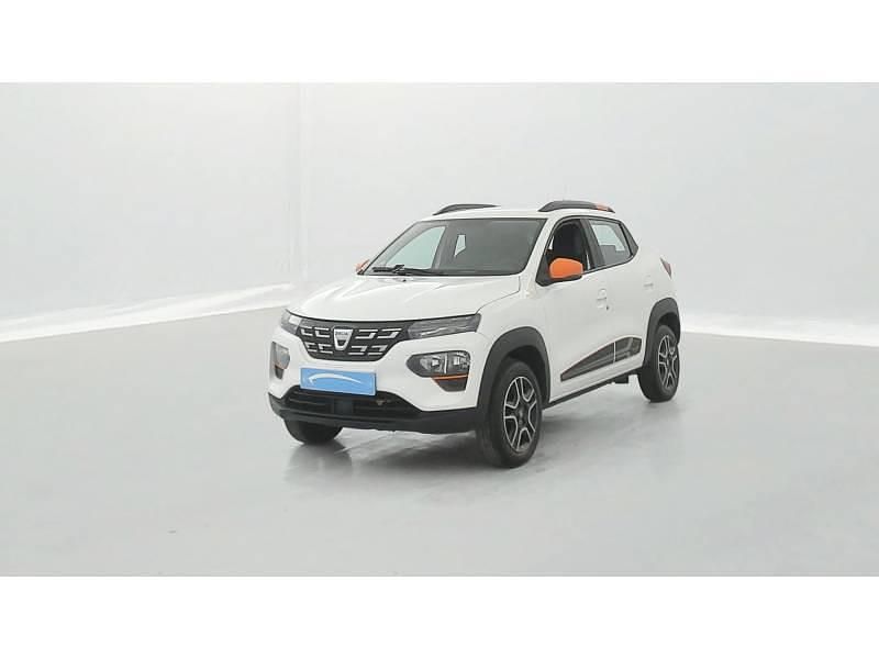 Blanc Occasion 2022 Dacia Spring Comfort Plus Citadine | 9 800 € (Prix juste) - Image 1/4