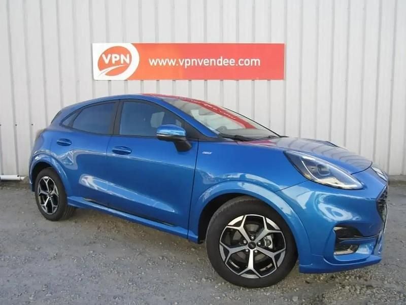 Bleu Nouvelle 2025 Ford Puma Gen-E ST-Line SUV | 22 990 € (Bon prix) - Image 1/4
