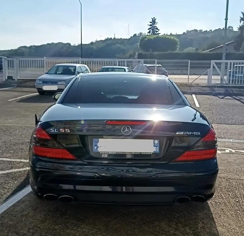 Bleu Utilisé 2003 Mercedes SL55 AMG AMG Cabriolet | 29 500 € - Image 1/4