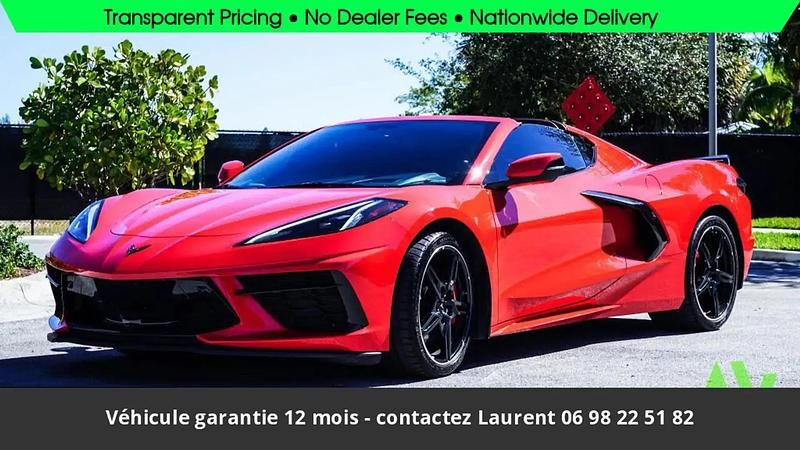 Rouge Occasion 2020 Chevrolet Corvette Stingray Coupé | 84 234 € (Prix juste) - Image 1/4