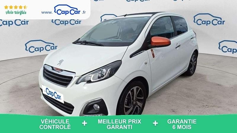 Occasion Peugeot 108 Roland Garros 72 ch (52 kW) 2019 Blanc Citadine