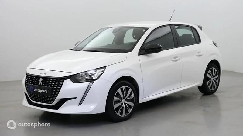 Blanc Occasion 2023 Peugeot 208 Active Citadine | 16 299 € (Prix juste) - Image 1/4