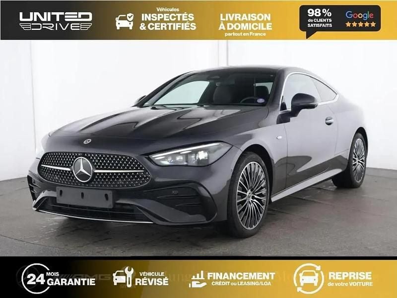 Occasion Mercedes C300e AMG line 204 ch (150 kW) 2024 Gris Coupé
