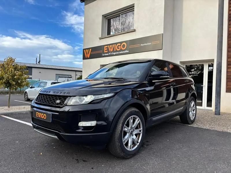 Noir Occasion 2013 Land Rover Range Rover evoque Prestige SUV | 11 990 € (Prix cher) - Image 1/4