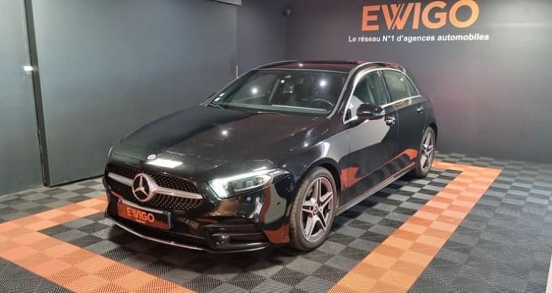 Noir Occasion 2021 Mercedes A200 AMG line Berline | 24 990 € (Super prix) - Image 1/4