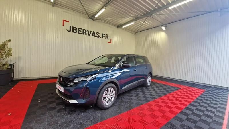Bleu Utilisé 2022 Peugeot 5008 Active Monospace | 21 590 € (Bon prix) - Image 1/4
