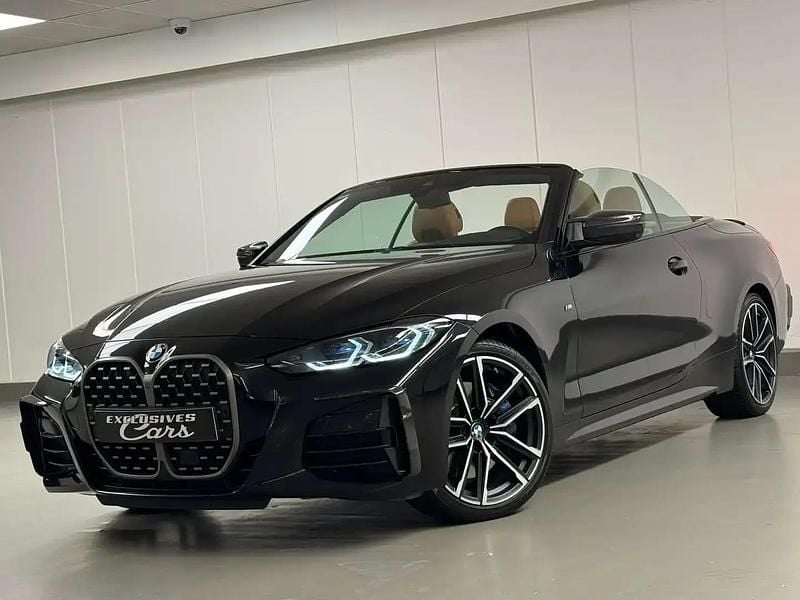 Noir Utilisé 2021 BMW 440 Sport Line Cabriolet | 44 900 € (Super prix) - Image 1/4