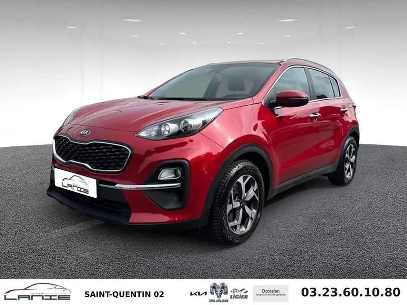 Rouge Utilisé 2021 Kia Sportage SUV | 19 890 € (Prix juste) - Image 1/4