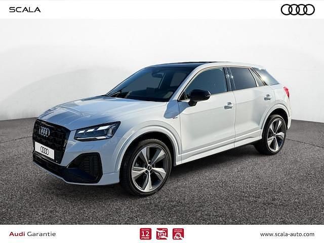 Occasion Audi Q2 S-line plus 150 ch (110 kW) 2025 Blanc glacier métallisé SUV