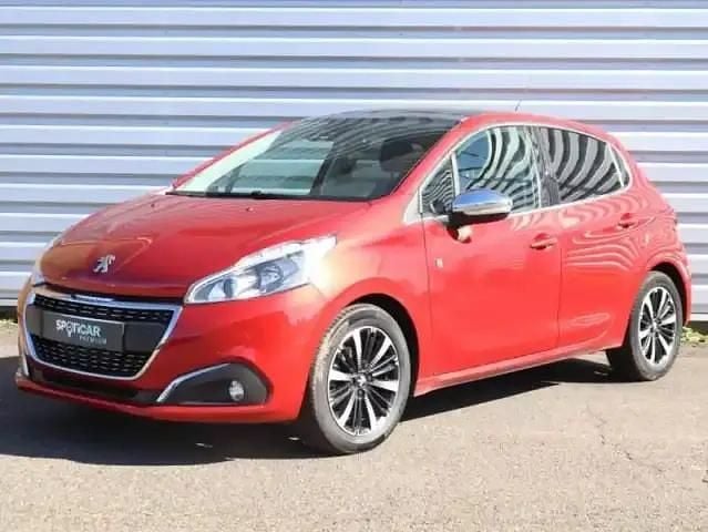Rouge elixir Utilisé 2019 Peugeot 208 S Citadine | 9 800 € (Bon prix) - Image 1/4