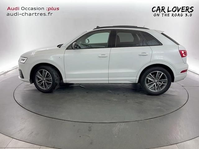 Occasion Audi Q3 Exclusive 150 ch (110 kW) 2018 Blanc glacier métallisé SUV