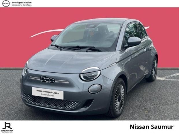 Gris Utilisé 2022 Fiat 500e Citadine | 14 990 € (Bon prix) - Image 1/4