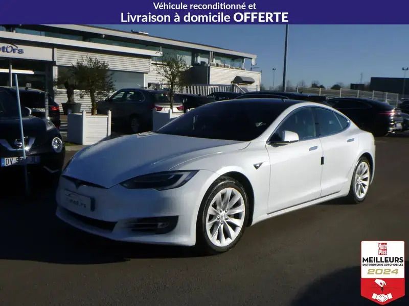 Blanc Utilisé 2018 Tesla Model S Berline | 26 900 € (Prix assez cher) - Image 1/4