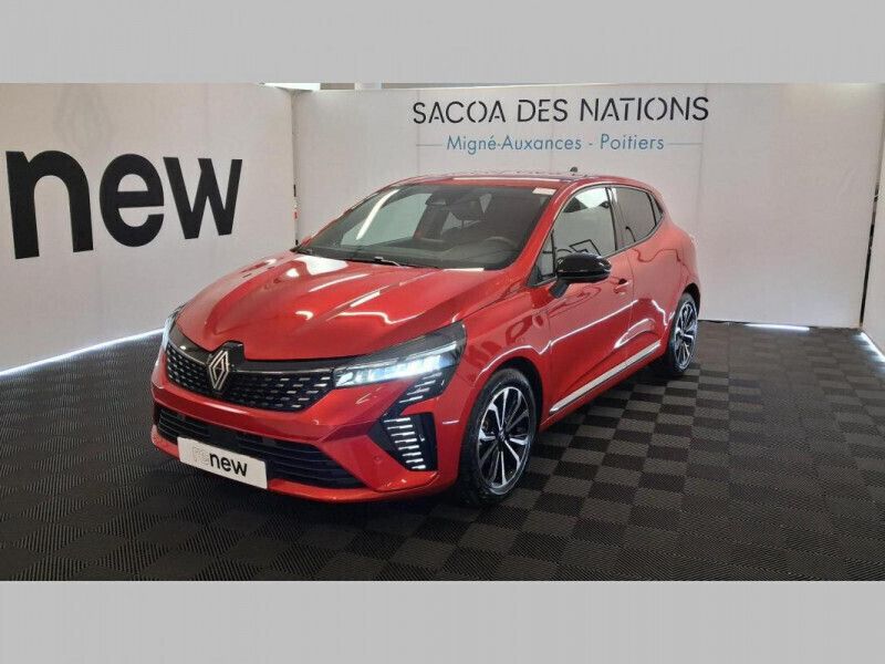 Rouge Utilisé 2024 Renault Clio V Techno Citadine | 18 990 € (Prix assez cher) - Image 1/4
