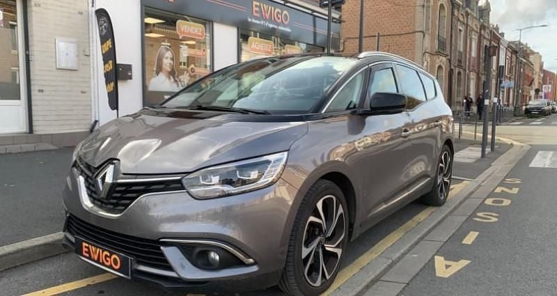 Gris Utilisé 2020 Renault Grand Scénic IV Intens Monospace | 16 490 € - Image 1/4
