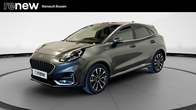 Gris Utilisé 2022 Ford Puma Gen-E ST-Line SUV | 22 990 € (Prix assez cher) - Image 1/4