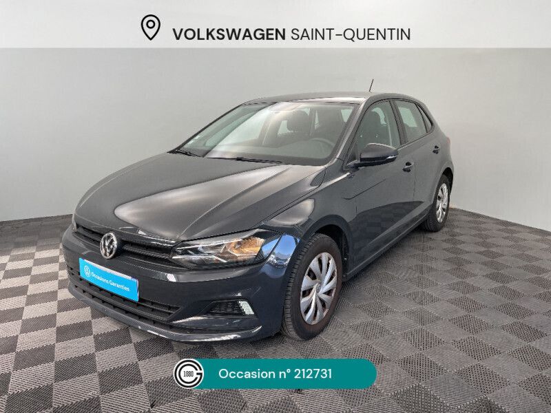 Gris Utilisé 2018 VW Polo Trendline Citadine | 11 990 € (Bon prix) - Image 1/4