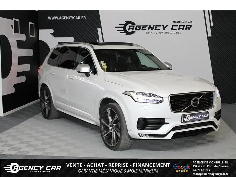 Blanc Utilisé 2017 Volvo XC90 R-Design SUV | 34 499 € (Prix assez cher) - Image 1/4