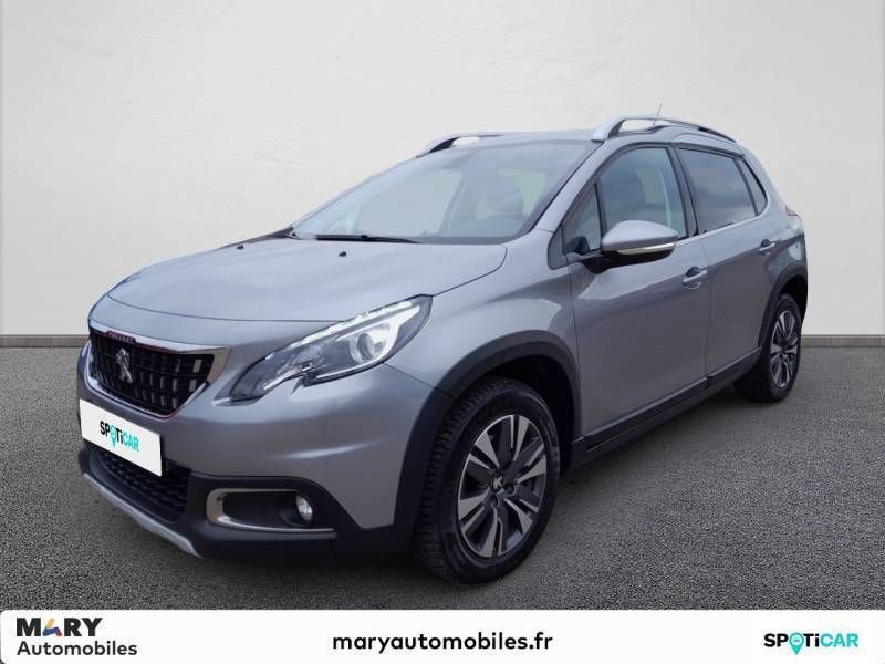 Gris Utilisé 2019 Peugeot 2008 Allure SUV | 13 490 € (Prix juste) - Image 1/3
