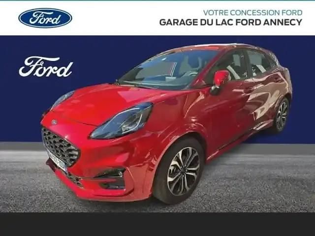 Rouge fantastic métallisée premium Occasion 2024 Ford Puma ST-Line SUV | 22 790 € (Prix juste) - Image 1/4