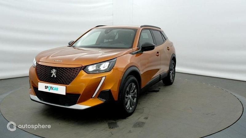 Orange Utilisé 2022 Peugeot e-2008 Style SUV | 17 709 € (Prix juste) - Image 1/4