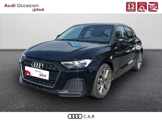 Noir mythe métallisé Utilisé 2022 Audi A1 Sportback Advanced Plus Citadine | 21 900 € (Bon prix) - Image 1/4