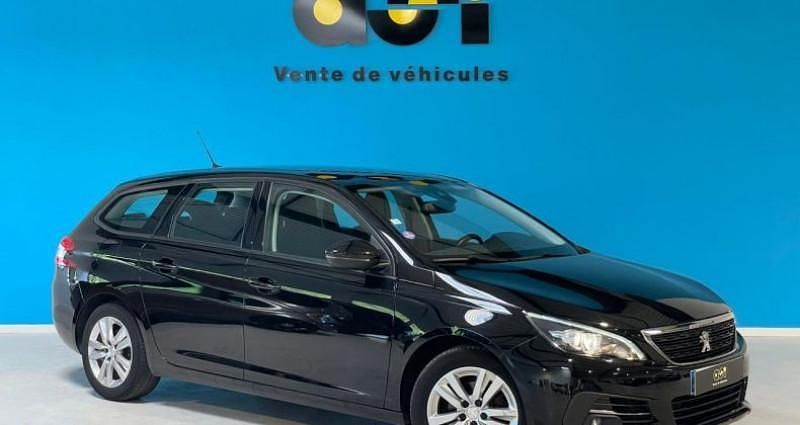 Noir Utilisé 2019 Peugeot 308 Break | 8 990 € (Bon prix) - Image 1/4