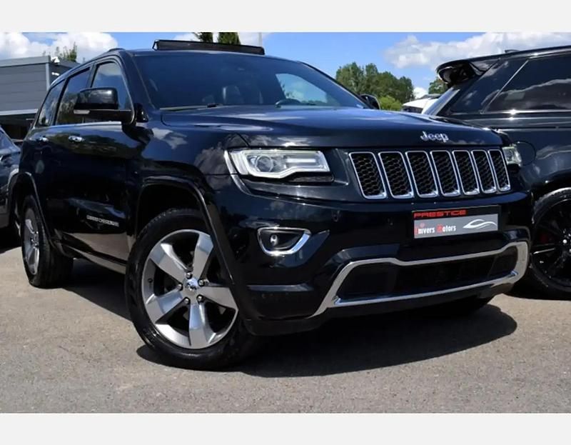 Noir Utilisé 2015 Jeep Grand Cherokee Overland SUV | 25 900 € (Prix juste) - Image 1/4