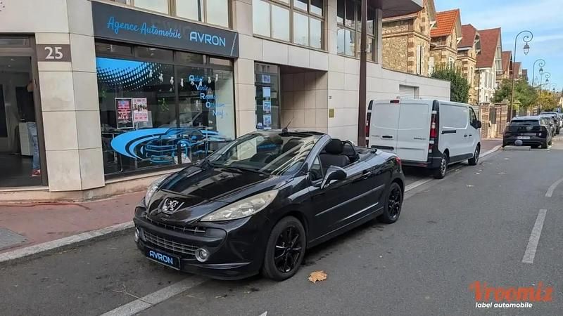 Noir Occasion 2006 Peugeot 207 CC Cabriolet | 4 990 € (Prix juste) - Image 1/4