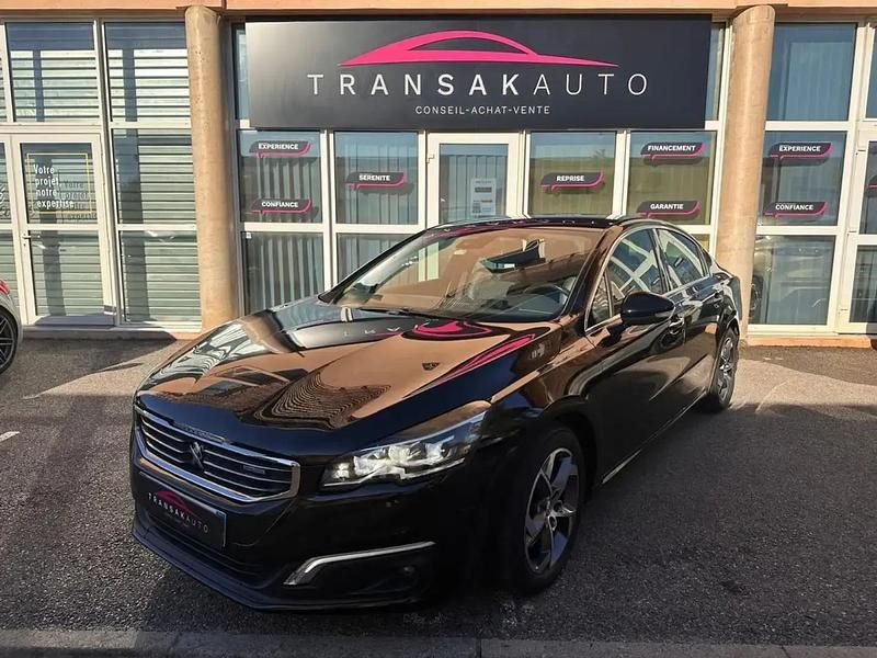 Noir Utilisé 2016 Peugeot 508 Berline | 11 990 € (Prix juste) - Image 1/4
