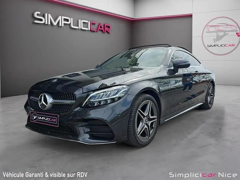 Gris Utilisé 2019 Mercedes C200 AMG line Citadine | 30 600 € (Prix juste) - Image 1/4