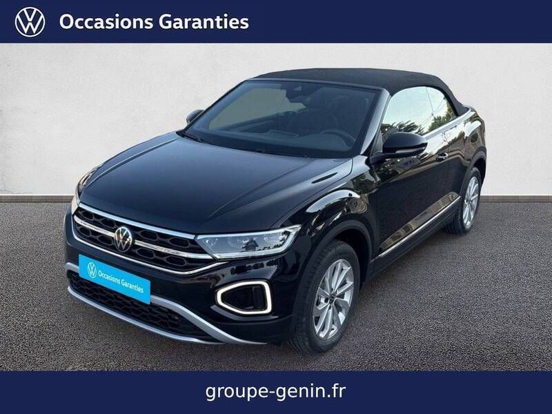 Noir Utilisé 2025 VW T-Roc Cabriolet Cabriolet | 40 690 € (Prix assez cher) - Image 1/3