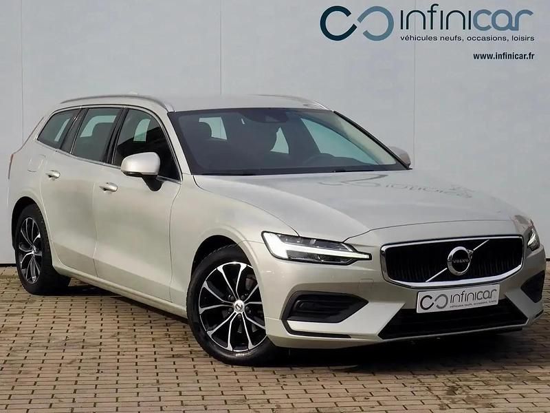 Gris Utilisé 2020 Volvo V60 Business Edition Break | 26 400 € (Bon prix) - Image 1/4