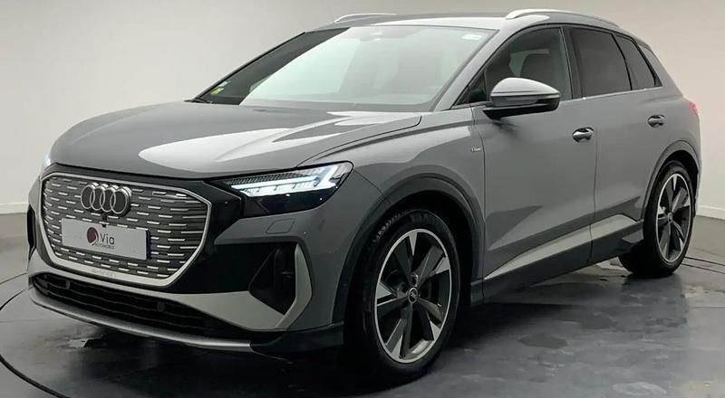 Occasion Audi Q4 e-tron S-Line 219 kW (299 ch) 2023 Gris SUV