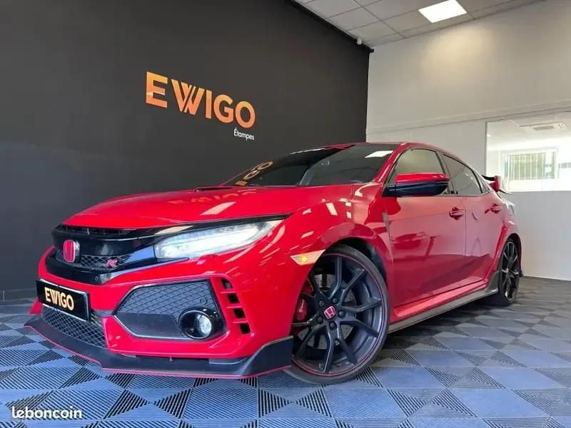 Rouge Utilisé 2018 Honda Civic Berline | 35 990 € (Prix cher) - Image 1/4