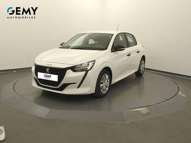 Blanc Utilisé 2022 Peugeot 208 S Citadine | 9 990 € (Bon prix) - Image 1/4