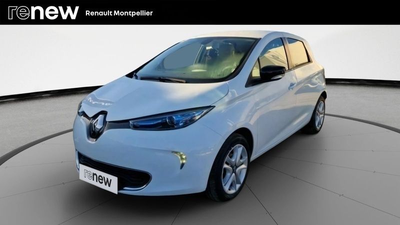 Blanc Utilisé 2019 Renault Zoe Zen Citadine | 7 999 € (Bon prix) - Image 1/4