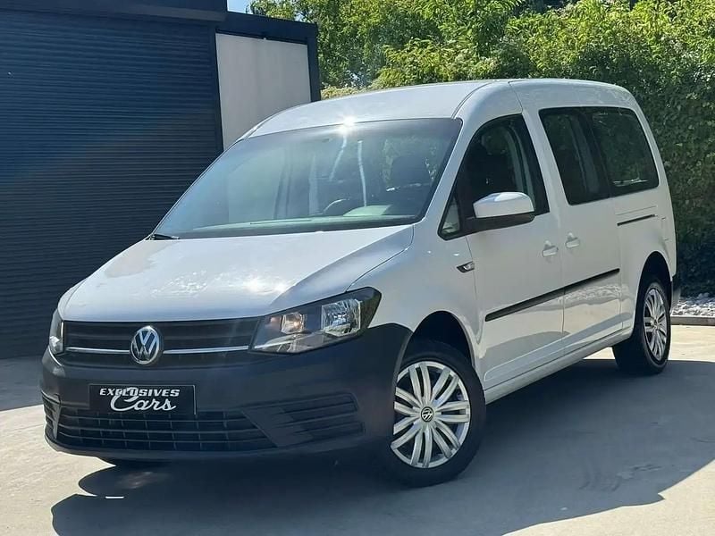 Blanc Utilisé 2021 VW Caddy Maxi Family Monospace | 11 900 € (Prix juste) - Image 1/4
