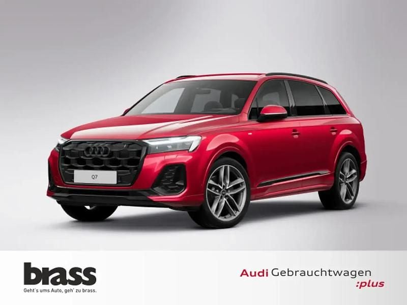 Rouge Utilisé 2025 Audi Q7 S-Line SUV | 69 400 € (Super prix) - Image 1/4