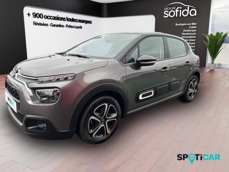 Gris Utilisé 2024 Citroën C3 PureTech Citadine | 14 990 € (Prix juste) - Image 1/3